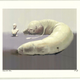Concept art shows a strange worm with a human head and arm.